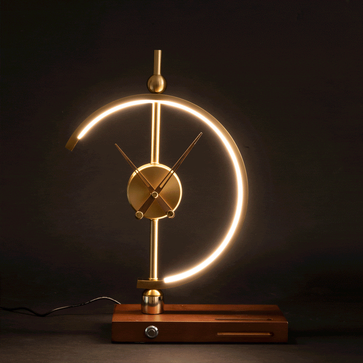 Luxury Rechargeable Lamp Clock - KyotoGlow-State of Style