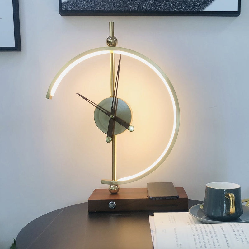Luxury Rechargeable Lamp Clock - KyotoGlow-State of Style