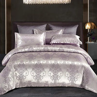 Luxury Satin Duvet Cover Set - RoyalDream-King 220x240cm 1st-1-State of Style