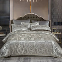 Luxury Satin Duvet Cover Set - RoyalDream-King 220x240cm 1st-1-State of Style