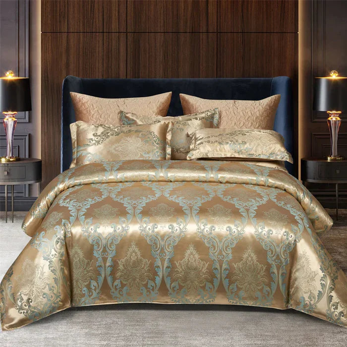 Luxury Satin Duvet Cover Set - RoyalDream-King 220x240cm 1st-1-State of Style