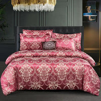 Luxury Satin Duvet Cover Set - RoyalDream-King 220x240cm 1st-1-State of Style