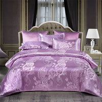 Luxury Satin Duvet Cover Set - RoyalDream-King 220x240cm 1st-1-State of Style