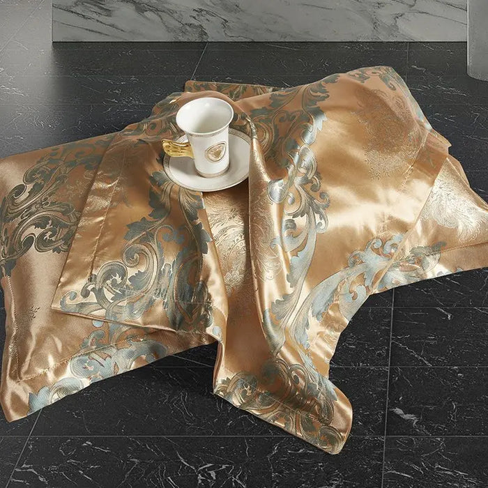 Luxury Satin Duvet Cover Set - RoyalDream-King 220x240cm 1st-1-State of Style