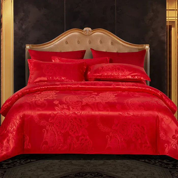 Luxury Satin Duvet Cover Set - RoyalDream-King 220x240cm 1st-13-State of Style