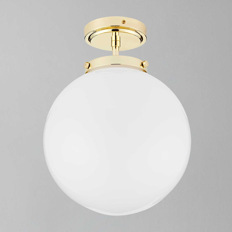 Luxury Spherical Ceiling Lighting - LumiSphere-Silver-State of Style