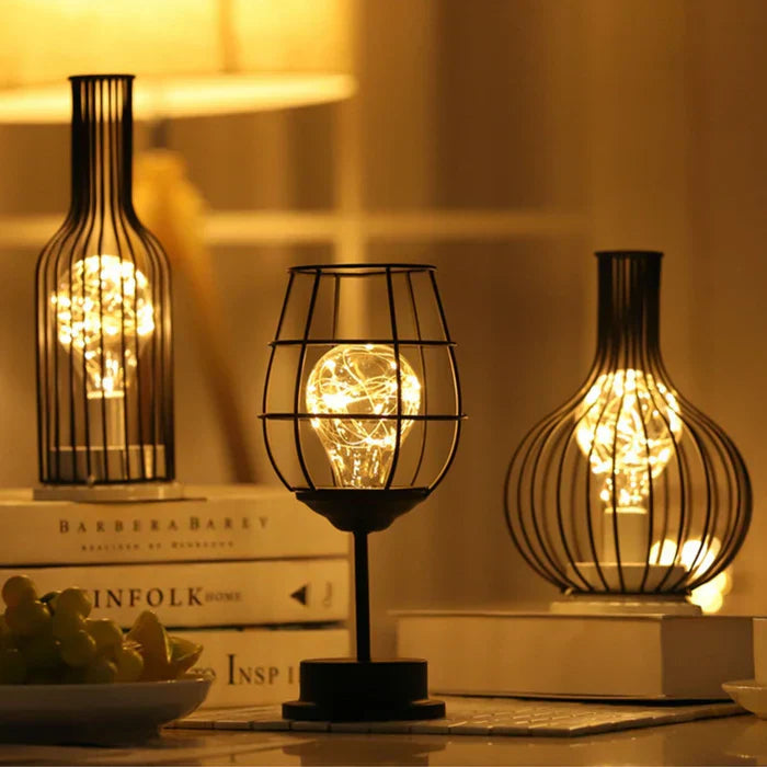 Luxury Table Lamp - LumiGris-Set of 3-State of Style