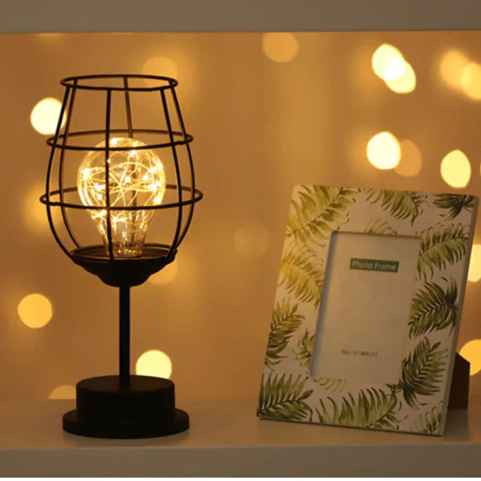 Luxury Table Lamp - LumiGris-Wine Glass-State of Style