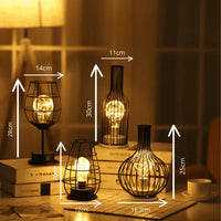 Luxury Table Lamp - LumiGris-Wine Glass-State of Style