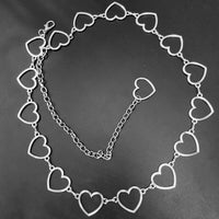 Luxury Waist Chain Belt – Gold & Silver Metal with Crystal Accents-Gold-State of Style