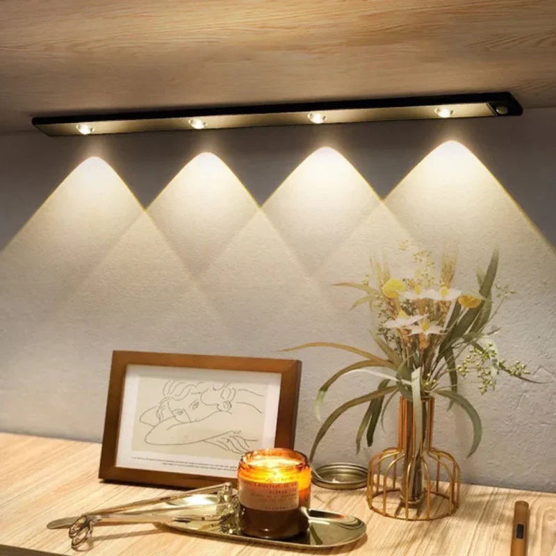 Luxury Wireless LED Cabinet Light - LumiLux-Black-30 cm-State of Style