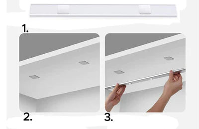 Luxury Wireless LED Cabinet Light - LumiLux-Black-30 cm-State of Style
