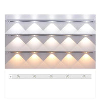 Luxury Wireless LED Cabinet Light - LumiLux-Black-30 cm-State of Style