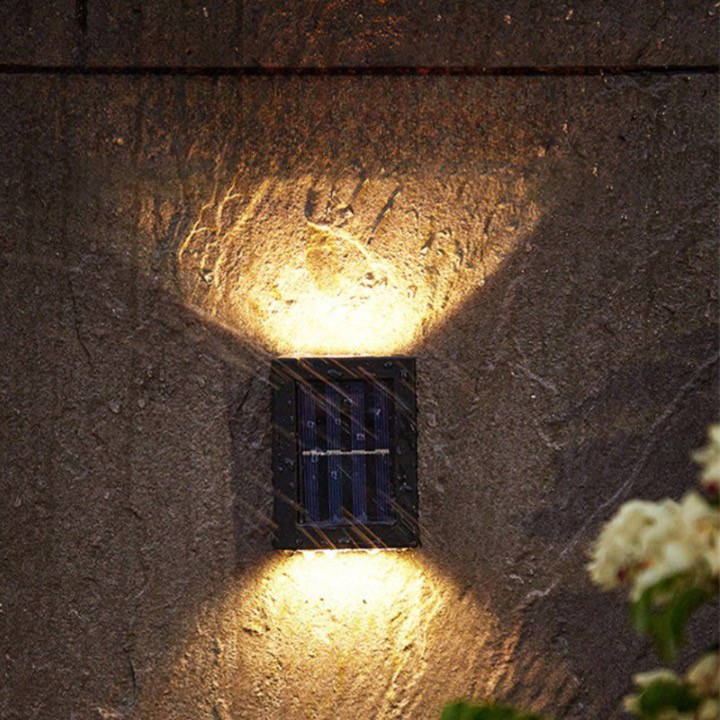 Luxury Wireless Solar LED Wall Lamps - SolarGlow-1 Lamp-State of Style
