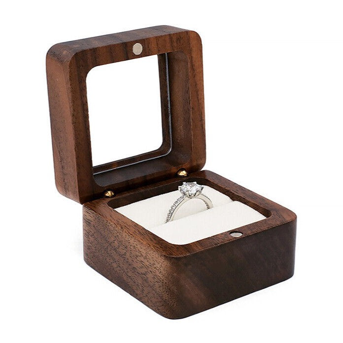 Luxury Wooden Mini Jewellery Box | Elegant Storage-1-WHITE-TRANSPARENT-State of Style