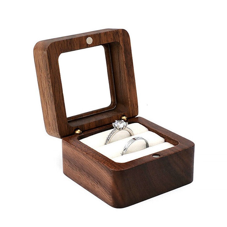 Luxury Wooden Mini Jewellery Box | Elegant Storage-2-WHITE-TRANSPARENT-State of Style