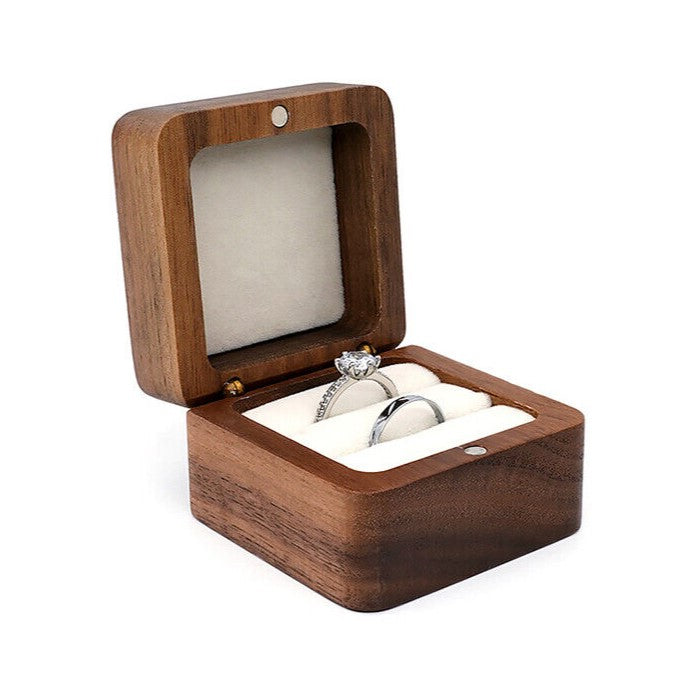 Luxury Wooden Mini Jewellery Box | Elegant Storage-2-WHITE-WOOD-State of Style