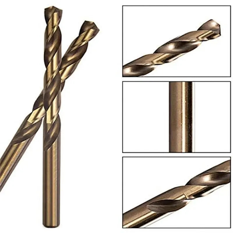 M35 5% Cobalt Twist Drill Bit Set 3/4/5/6 mm - KobaltBohr-State of Style