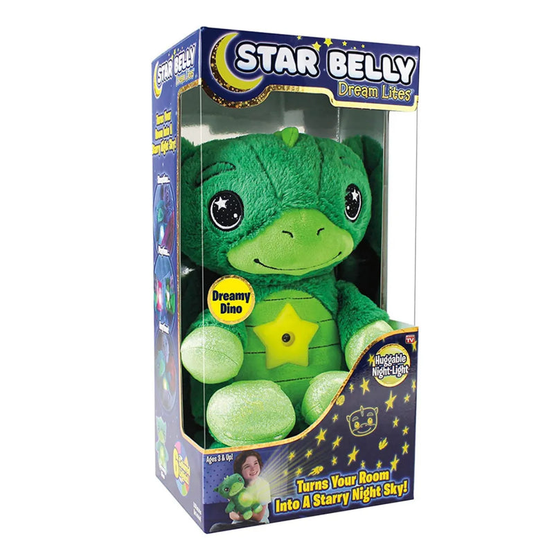 Magical Cuddle and Night Light - DreamLight-Green Dinosaur-State of Style