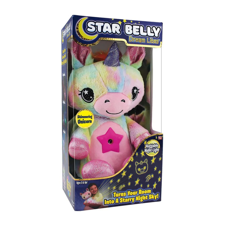 Magical Cuddle and Night Light - DreamLight-Rainbow Unicorn-State of Style