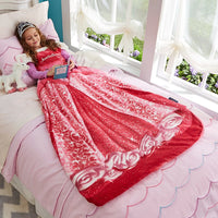 Magical Princess Blanket for a Fairytale Night - EnchantedDreams-Blue-State of Style