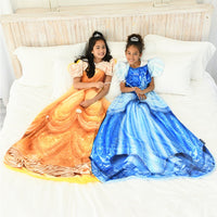 Magical Princess Blanket for a Fairytale Night - EnchantedDreams-Blue-State of Style