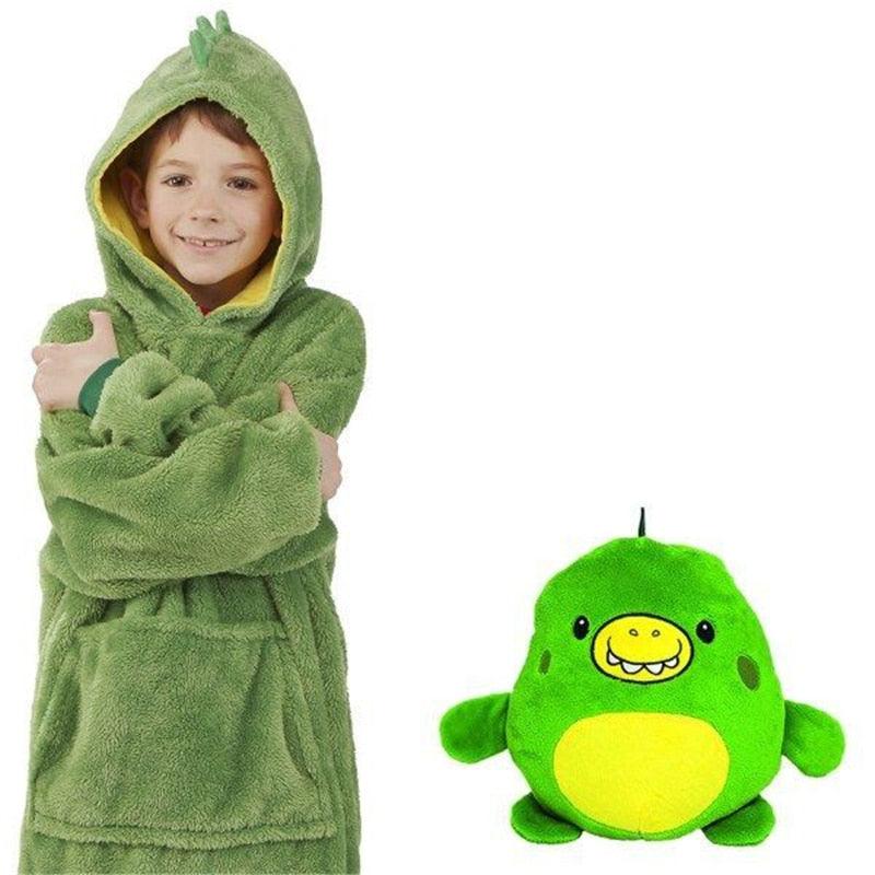 Magical Snuggle Bear Hoodie - SnugBear-Pink + Blue-State of Style