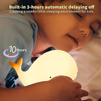 Magically Illuminated Whale Night Lamp – Luma | Soft Light for Children-State of Style