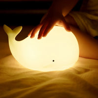 Magically Illuminated Whale Night Lamp – Luma | Soft Light for Children-State of Style