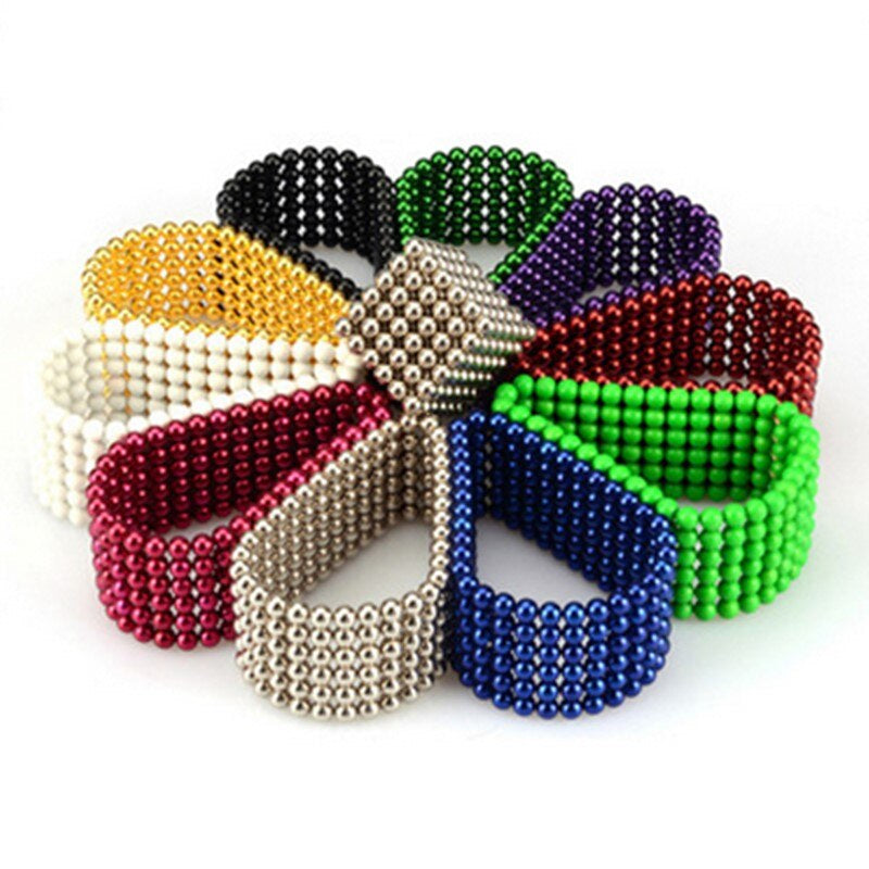 Magnetic Ball Construction Set - MagnaBalls Creation Set-1 Set - 216 Magnetic Balls-State of Style
