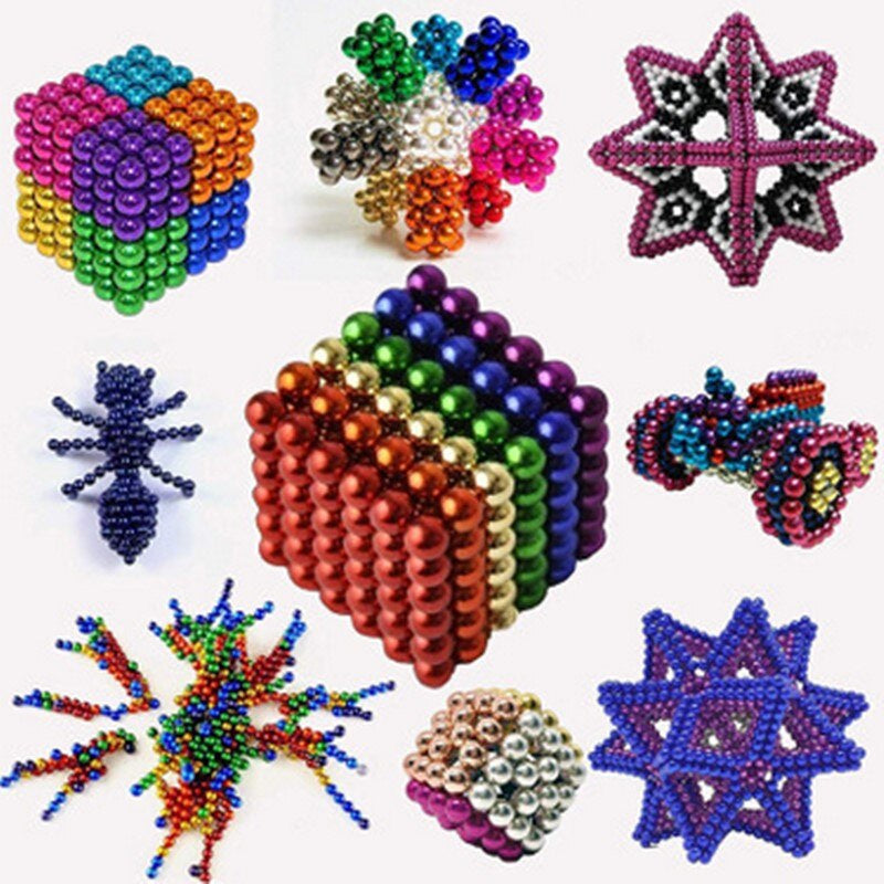 Magnetic Balls Building Set - MagnaBalls Creative Kit-1 Set - 216 magnetic balls-State of Style