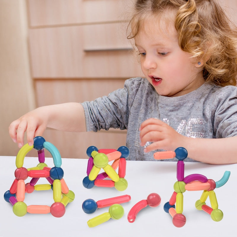 Magnetic Building Blocks - MagnaMaster-144 pieces-State of Style
