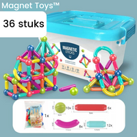 Magnetic Building Blocks - MagnaMaster-144 pieces-State of Style
