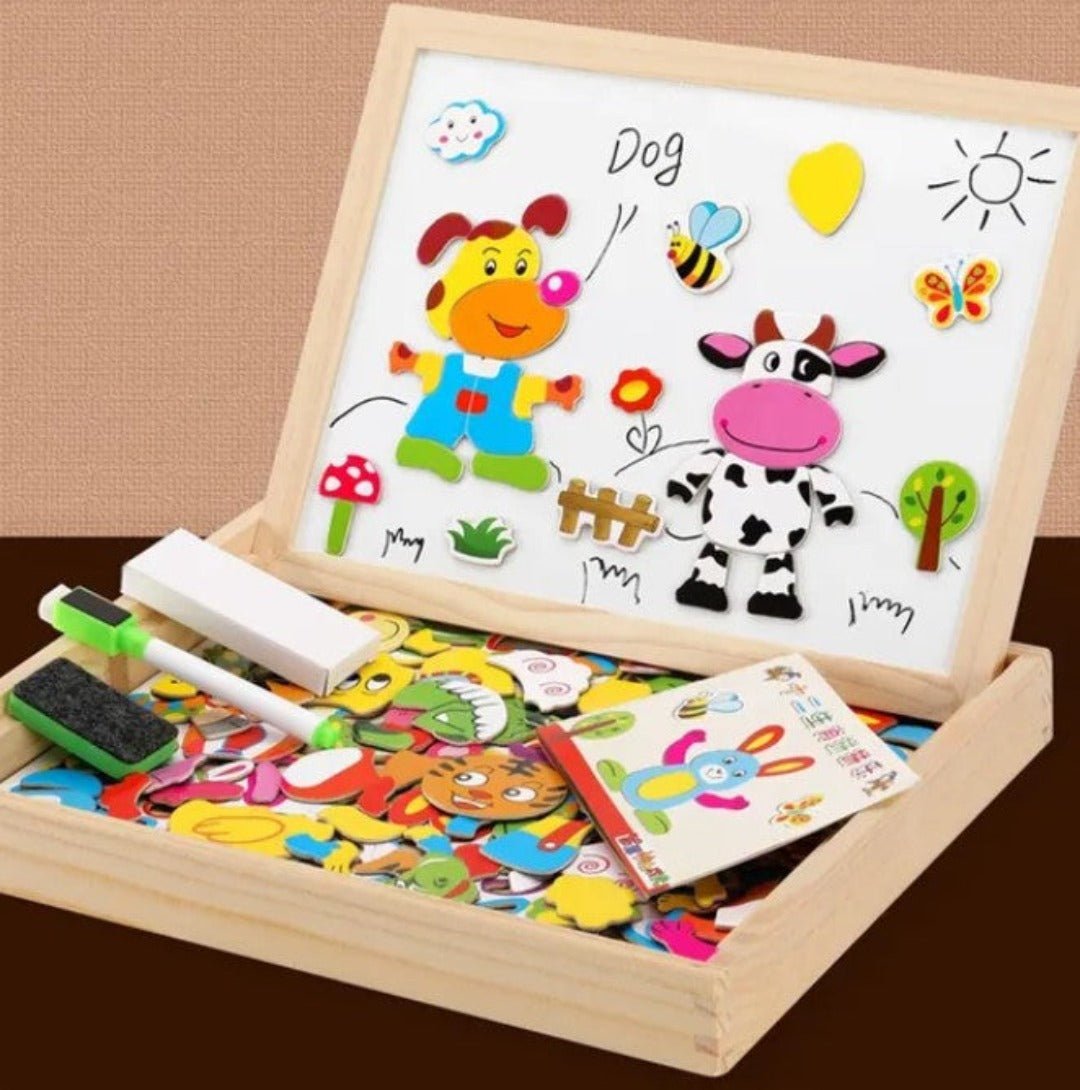 Magnetic Double-Sided Drawing Board Set - MiniArt Studio-Option A-State of Style