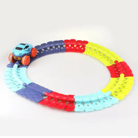 Magnetic Highway – Zoomigo-46 pieces + 2 cars-State of Style
