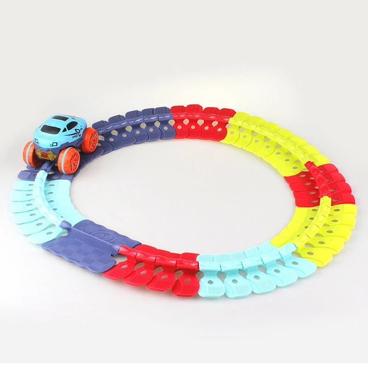 Magnetic Highway – Zoomigo-46 pieces + 2 cars-State of Style