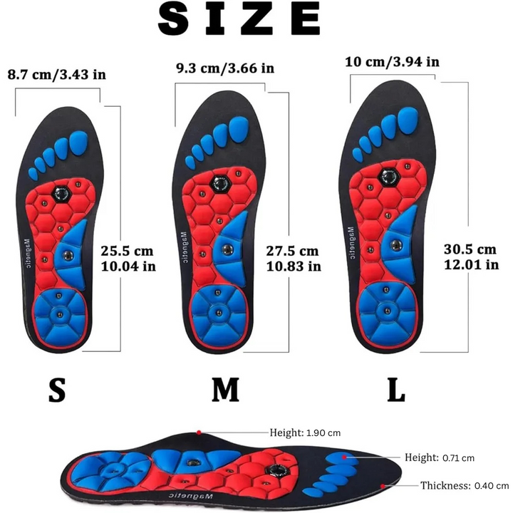 Magnetic Insoles - VitalSteps-S-State of Style