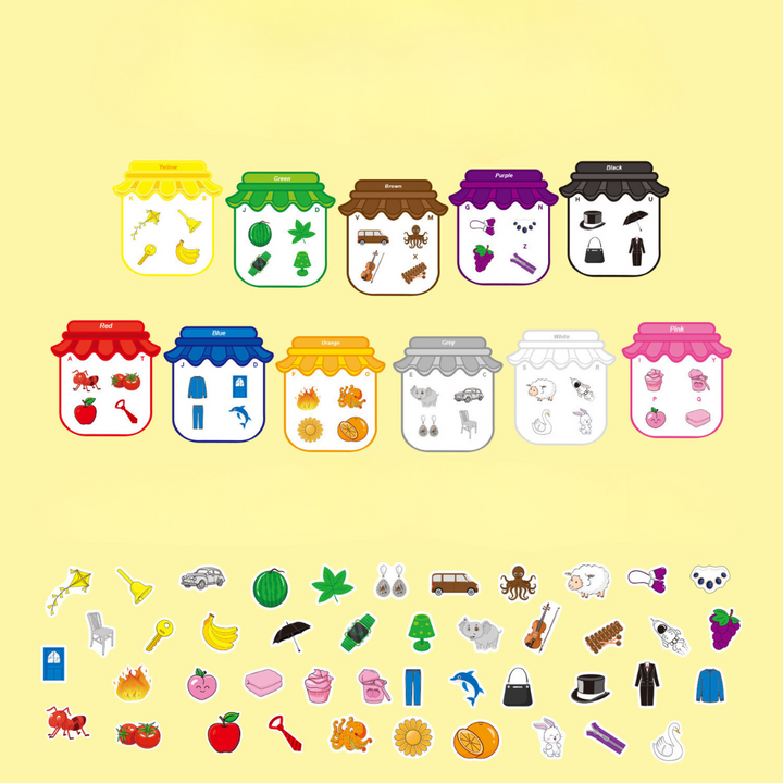 Magnetic Learning Stickers - ColourClub-State of Style