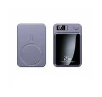 Magnetic Wireless Power Bank - MagCharge Mini-Purple-State of Style