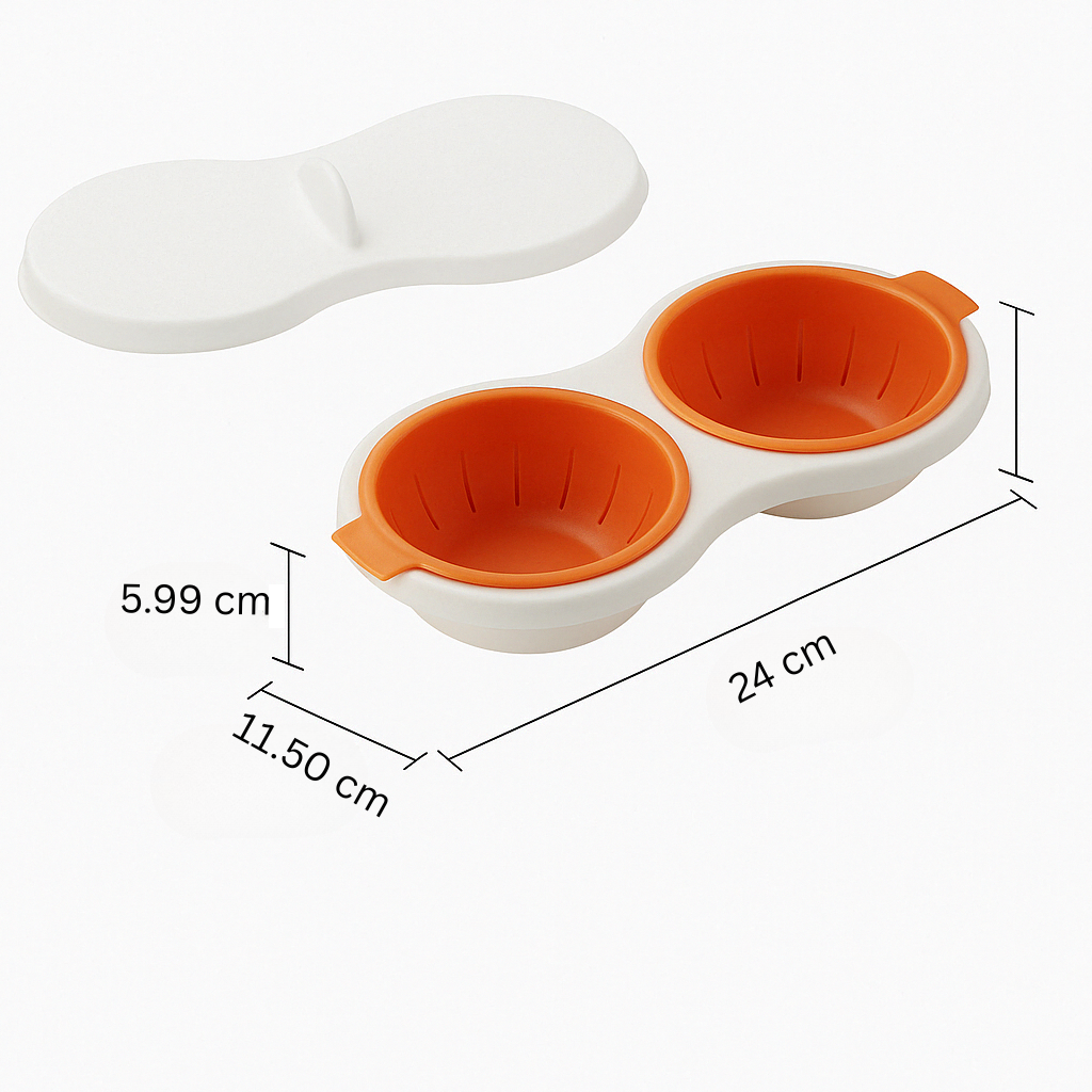 Magnetron Epicurean Set - EggEase-Orange-State of Style