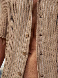 Magnus | Men's Summer Style Shirt – Elegant & Lightweight-Apricot-M-State of Style