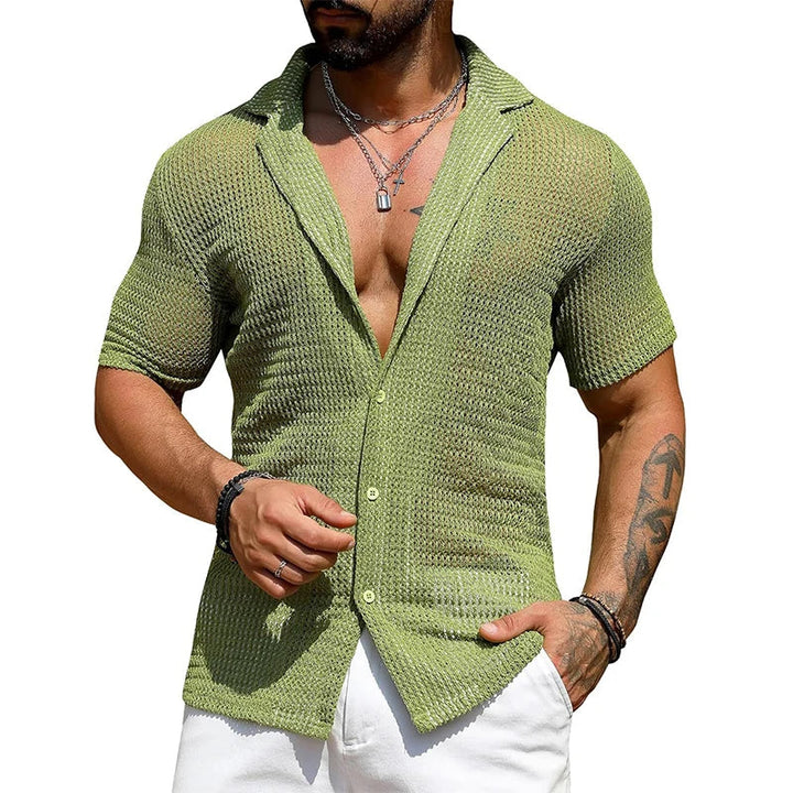 Magnus | Men's Summer Style Shirt – Elegant & Lightweight-Green-M-State of Style