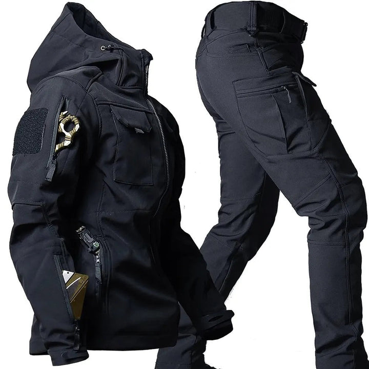 Waterproof outdoor set for men with jacket & trousers – Falk