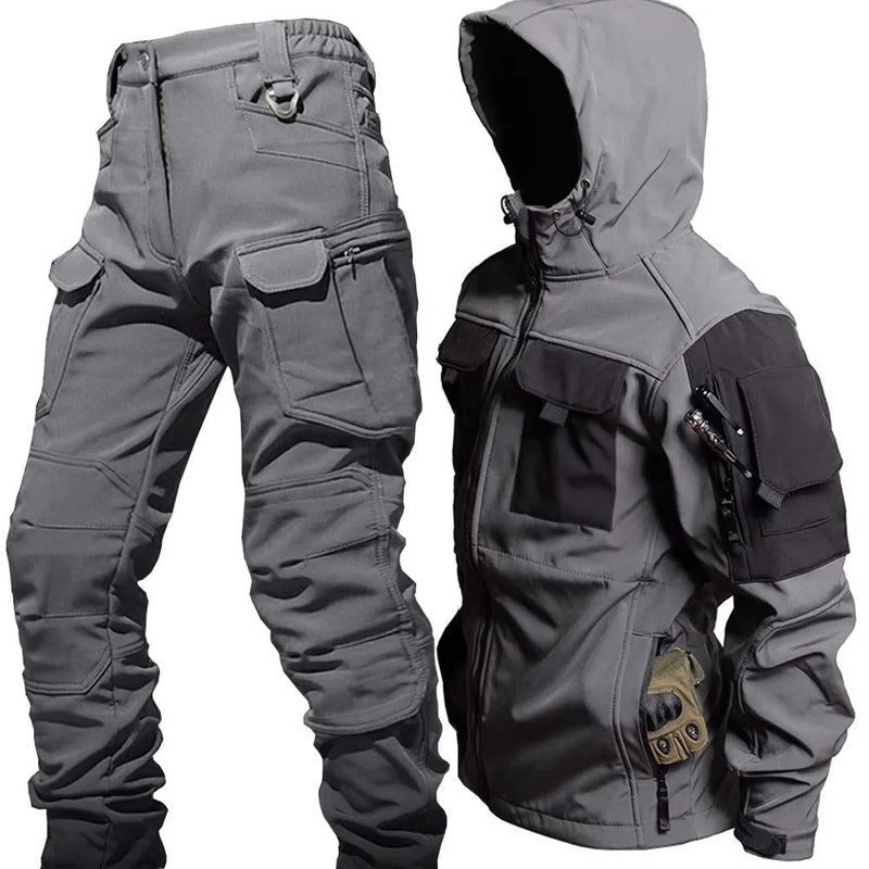 Waterproof outdoor set for men with jacket & trousers – Falk