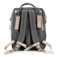 Convertible Baby Nappy Backpack with Foldable Bassinet – Waterproof Multi-Pocket Design