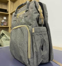 Convertible Baby Nappy Backpack with Foldable Bassinet – Waterproof Multi-Pocket Design