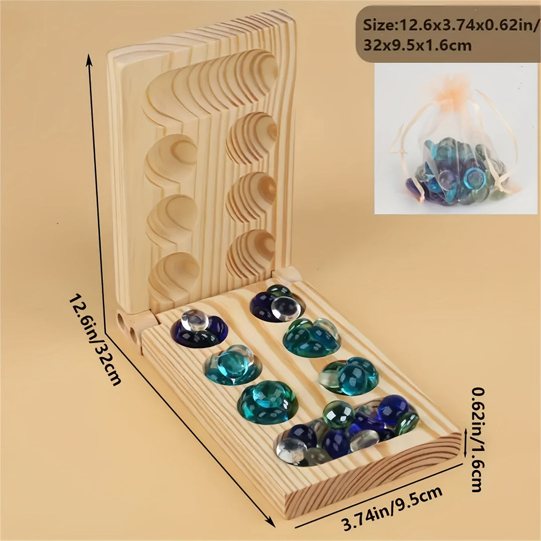 Mancala Deluxe Board Game - BrainStones-State of Style