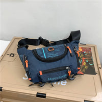 Water-Resistant Men’s Waist and Sling Bag – Multi-Way Travel & Outdoor Pack
