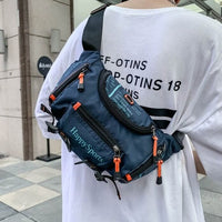 Water-Resistant Men’s Waist and Sling Bag – Multi-Way Travel & Outdoor Pack