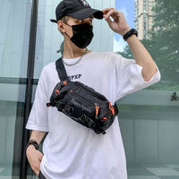 Water-Resistant Men’s Waist and Sling Bag – Multi-Way Travel & Outdoor Pack